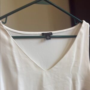 Ann Taylor Cream Sleeveless Camisole Top